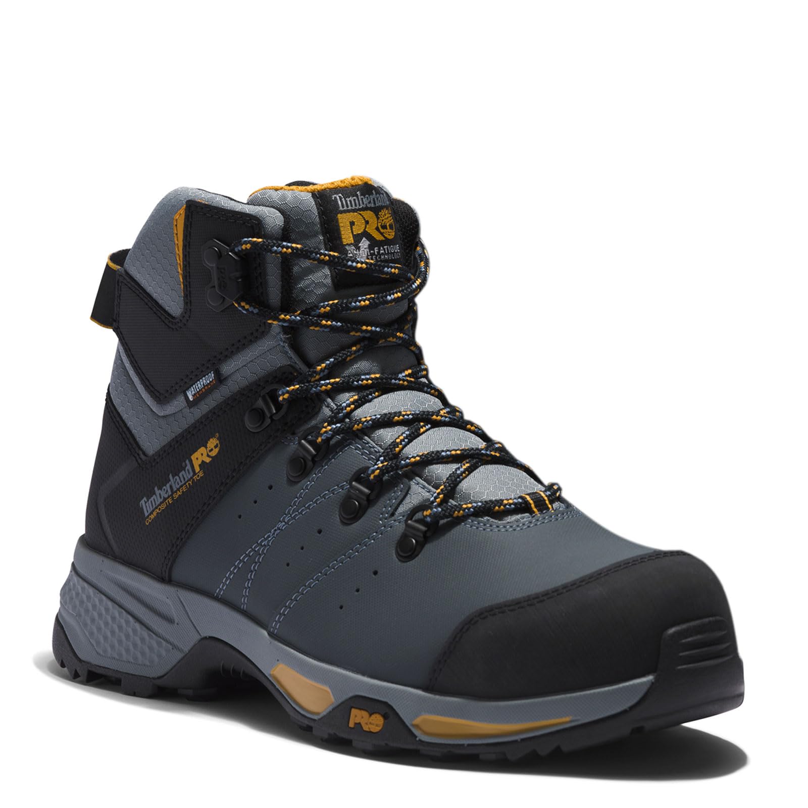Timberland Men's Switchback Composite Safety Toe Waterproof Work Boots - Durable & Comfortable for Construction, Hiking & Outdoor Work