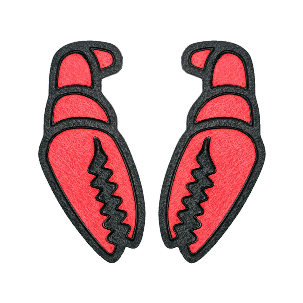 Crab Grab Mega Claw Stomp Pad - Black/Red Snowboard Traction Pad for Enhanced Grip & Control | Ideal for Snowboarding, Skiing & Winter Sports