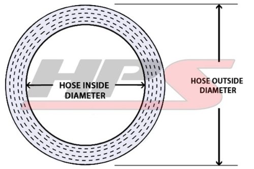 High Temperature Blue Silicone Vacuum Hose Tubing - 1/8