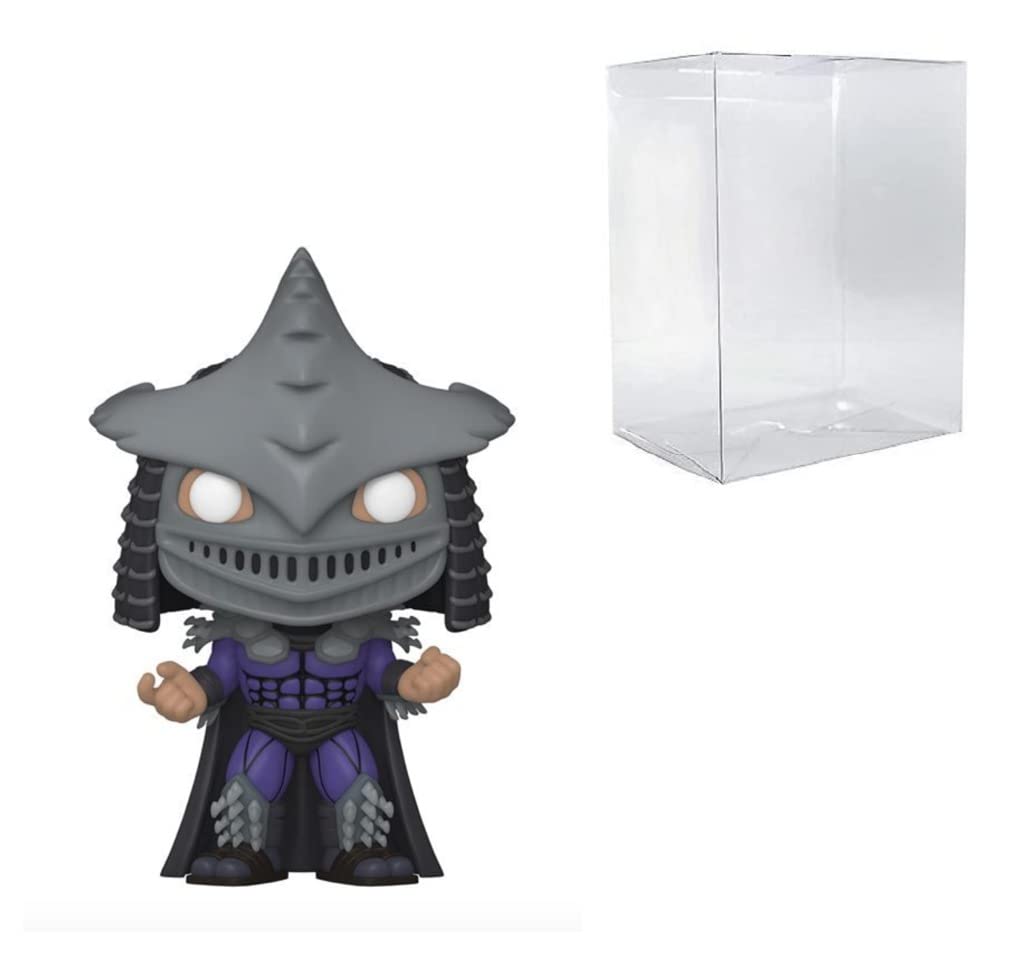 POP! Vinyl Figure - Teenage Mutant Ninja Turtles II: The Secret of The Ooze Super Shredder | Collectible Action Figure with EcoTek Pop Box Protector Case | Perfect for TMNT Fans & Collectors Display