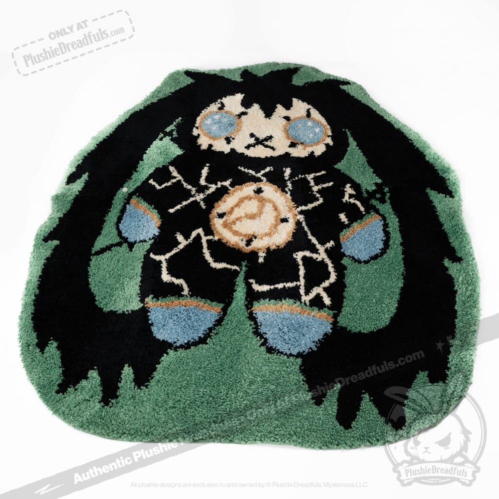Soft and Plush Dissociation Rabbit Rug - Cozy Faux Fur Floor Mat for Bedroom, Nursery, or Living Room - Perfect for Kids, Pets, and Home Decor
