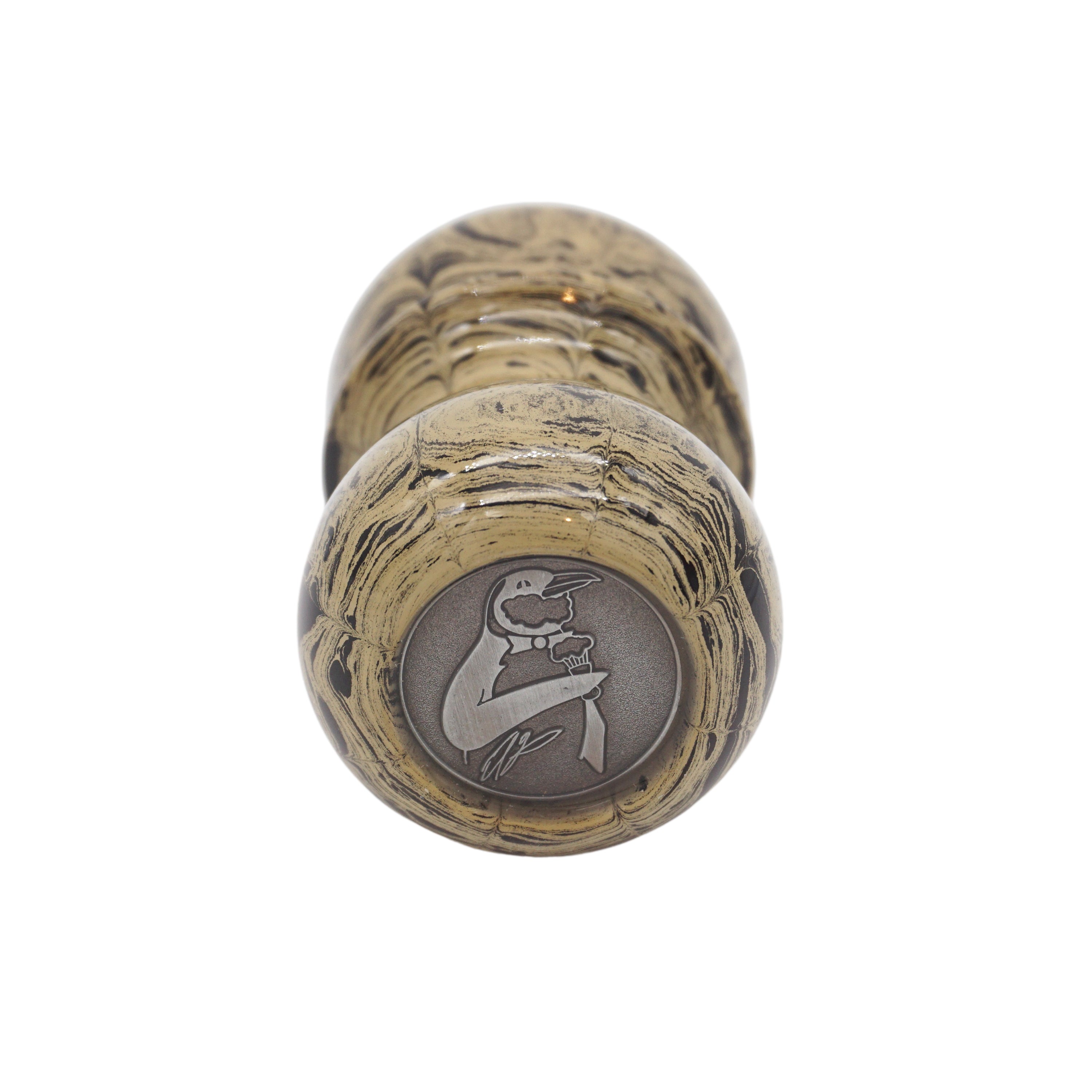 Premium Sand Ebonite Handcrafted Shaving Brush Handle - Fits 24mm & 26mm Knots - Perfect for Wet Shaving & Luxury Grooming Rituals
