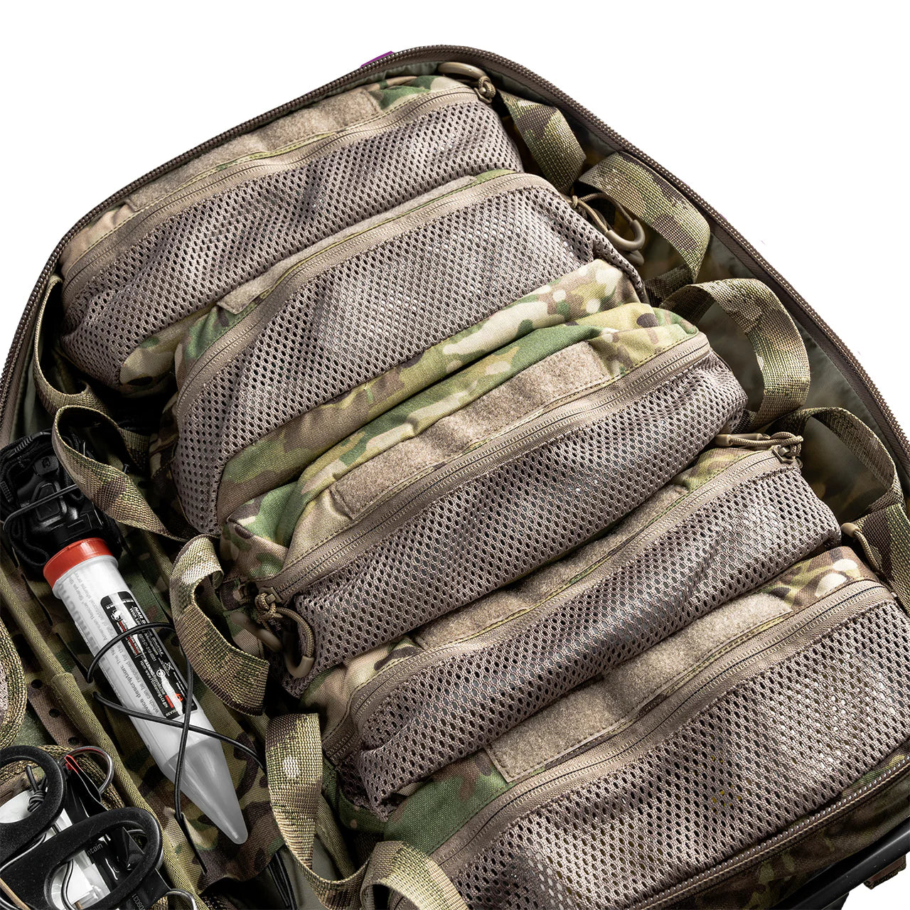 Eberlestock Mission Medic Pack - Lightweight Tactical Backpack for Outdoor Adventures, Hunting & Emergency Medical Use | Durable & Mobile Workstation for Hiking, Camping & Survival Gear