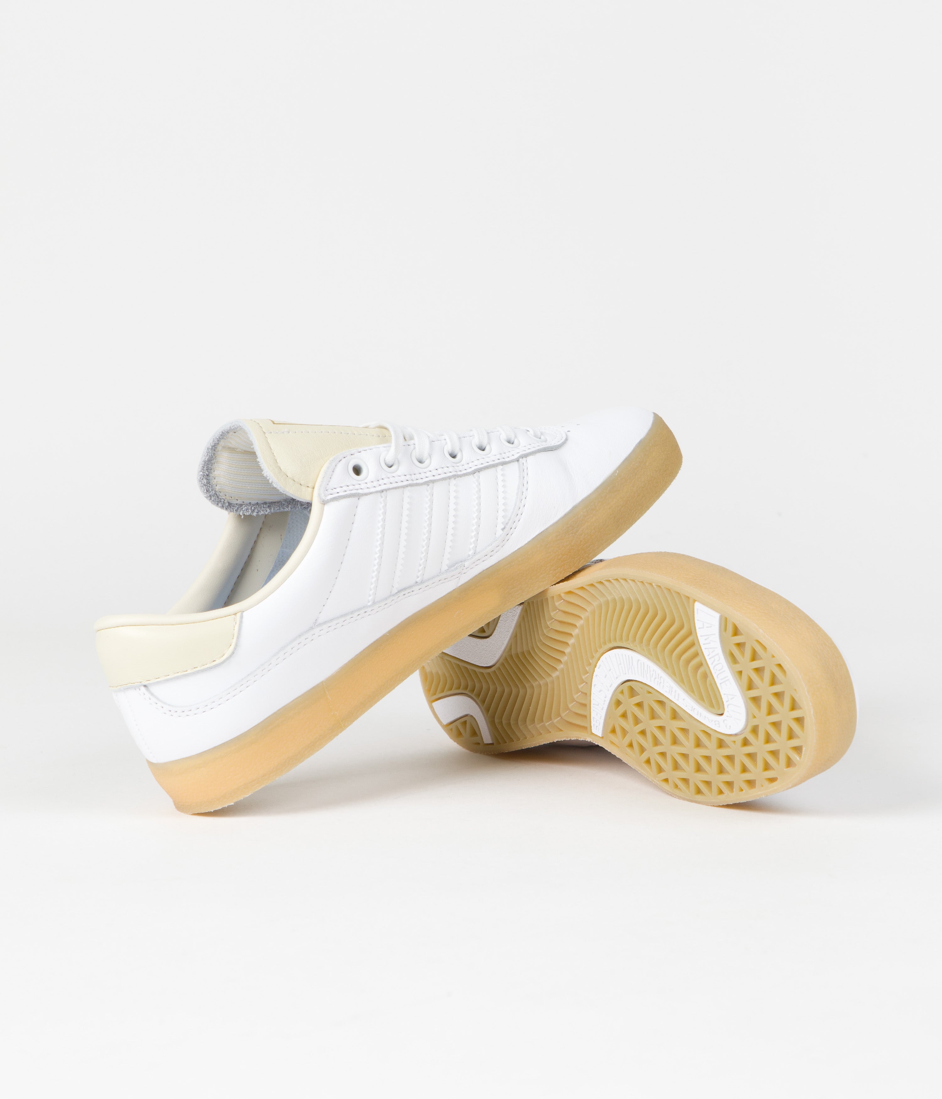 Adidas Puig Indoor Soccer Shoes - White/Chalk White - Lightweight & Comfortable for Indoor Training & Games