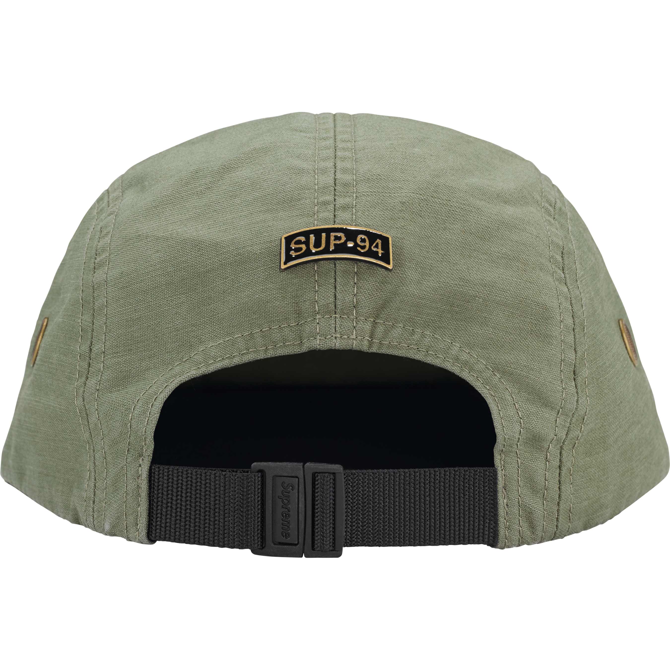 Supreme FW24 Military Camp Cap Olive - Stylish & Durable Unisex Hat for Outdoor Adventures, Streetwear Fashion, and Urban Lifestyle