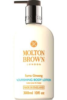 Suma Ginseng Nourishing Body Lotion 300ml - Hydrating Moisturizer for Dry Skin - Perfect for Daily Use & Nighttime Skincare Routine