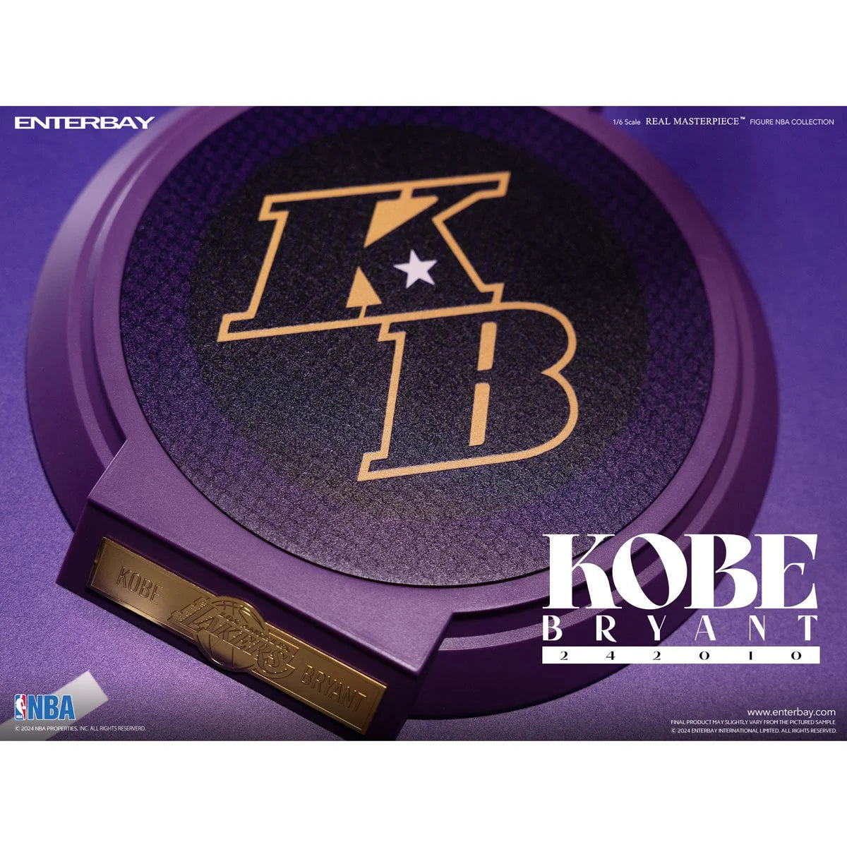 Kobe Bryant NBA Los Angeles Lakers 24 2010 Real Masterpiece Action Figure - Limited Edition Collectible Toy for Basketball Fans & Memorabilia Collectors - Perfect for Display, Gifts, and Sports Decor
