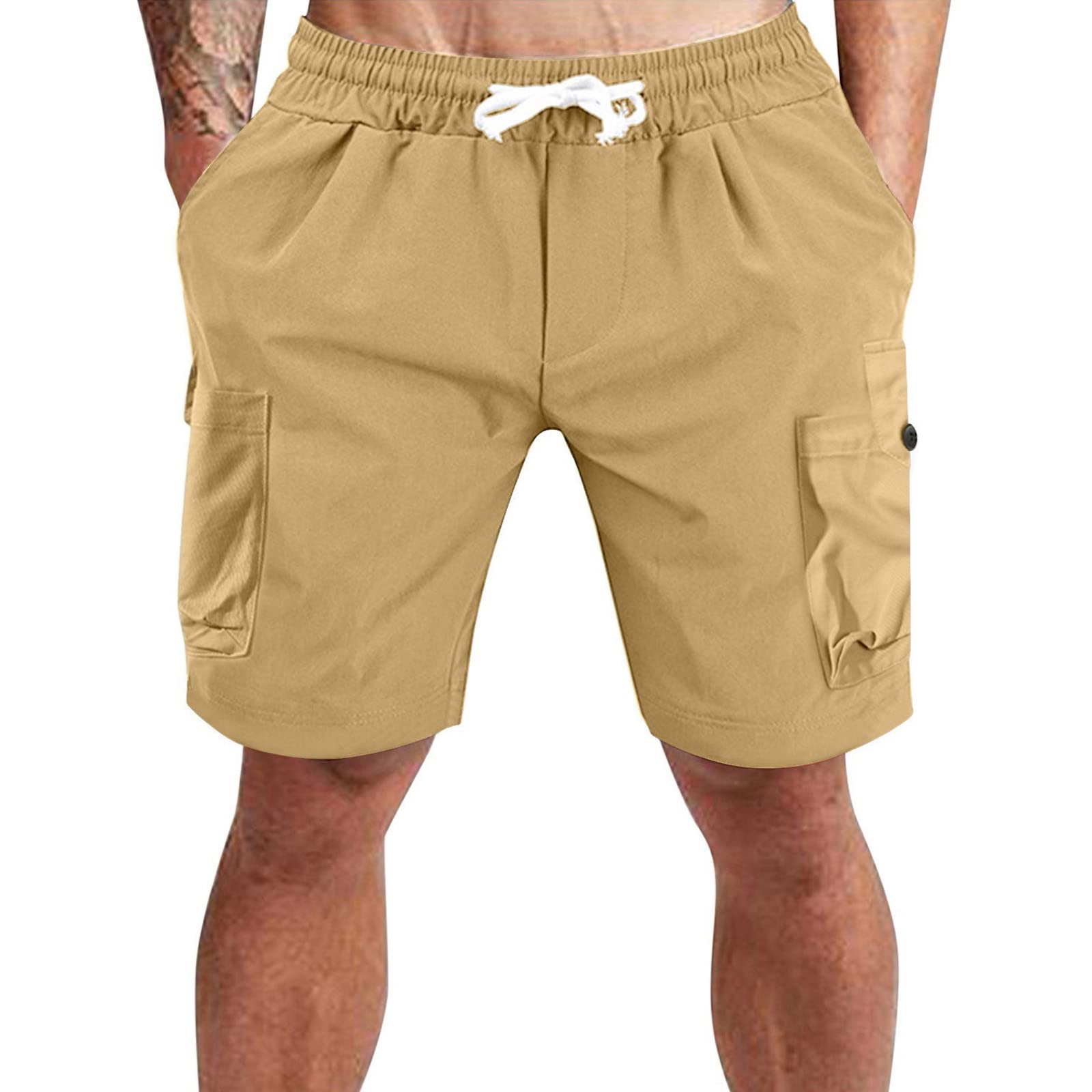 Men's Zip-Off Convertible Pants - Slim Fit Dress, Running, Sleep & Motorcycle Shorts DP-27 | Outdoor Travel, Commuting & Active Lifestyle