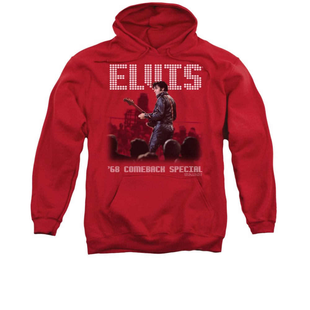 Elvis Presley Return of The King Hoodie Sweatshirt for Men & Women - Vintage Music Legend Pullover - Perfect for Concerts, Halloween & Casual Wear