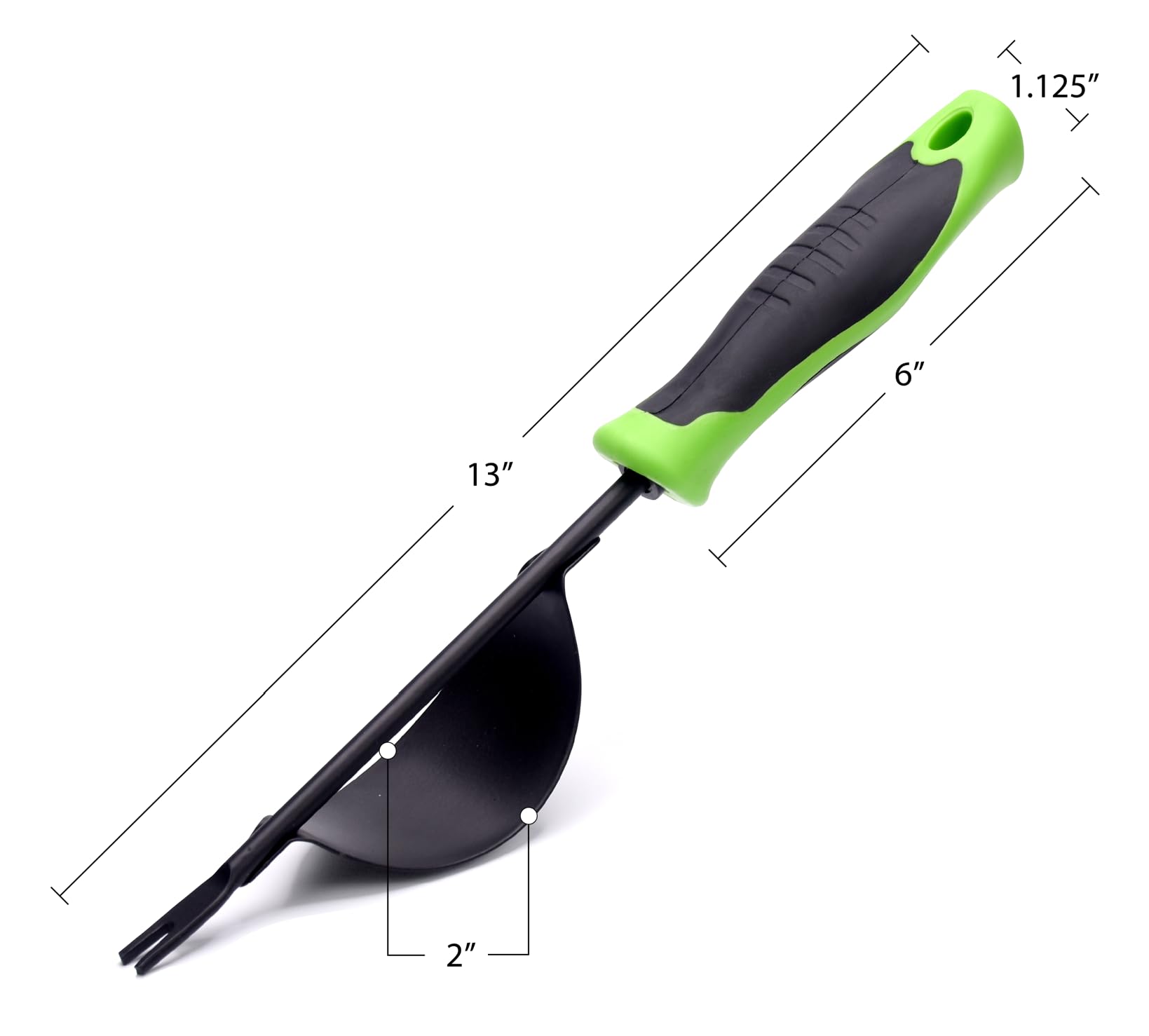 Heavy-Duty Weeding Tool - Leverage Design Weed Puller with Ergonomic Handle & V-Shaped Fork for Deep Root Removal - Perfect for Garden, Lawn, and Yard Maintenance