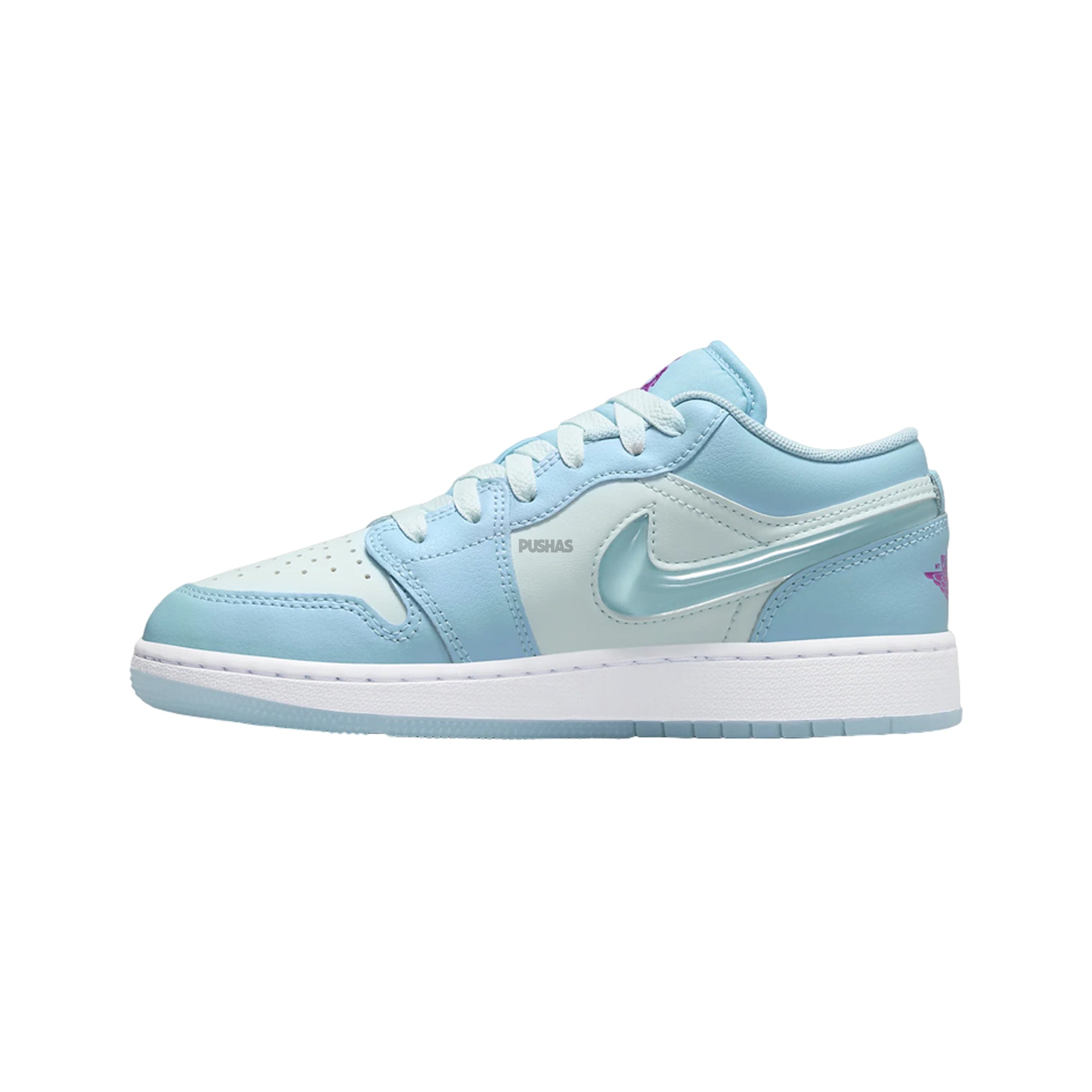 Air Jordan 1 Low SE 'Aquarius Blue' GS Sneakers for Girls (2024) - Comfortable Basketball Shoes for School, Sports & Casual Wear