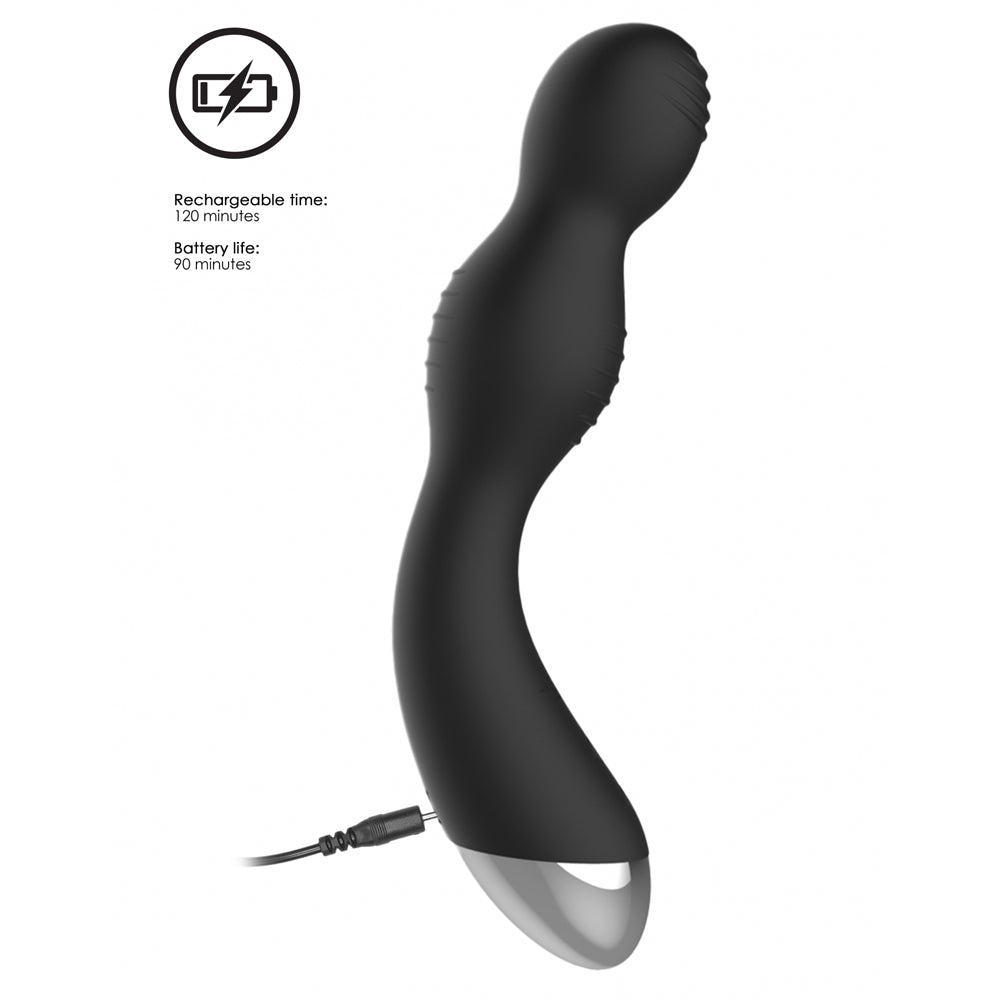 ElectroShock Remote Control E-Stim G Spot & P Spot Vibrator for Couples - Powerful Rechargeable Adult Toy for Enhanced Pleasure & Sensual Play