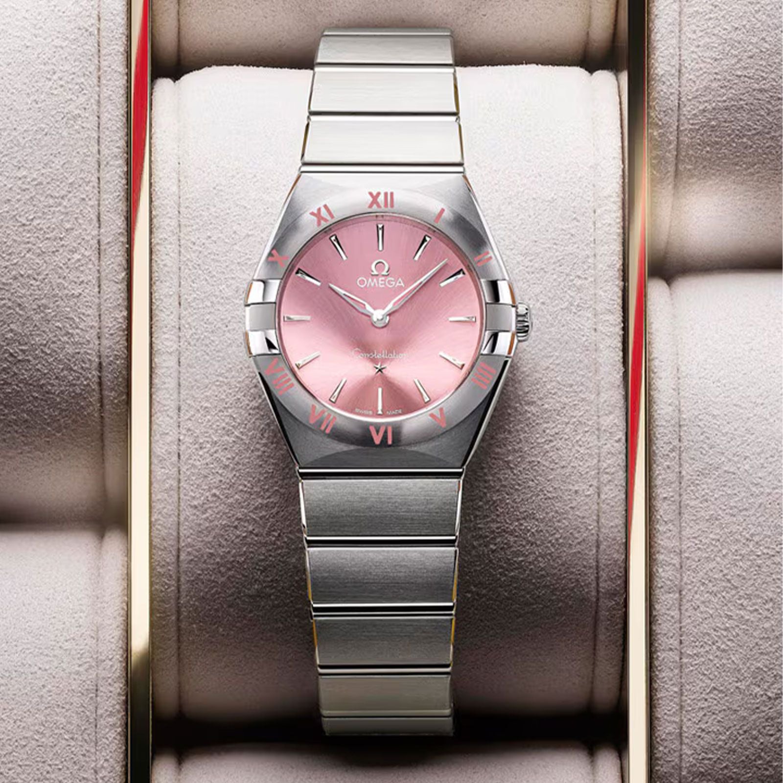 Omega Constellation 28mm Quartz Watch 131.10.28.60.11.001 - Luxury Women's Timepiece for Business & Formal Occasions