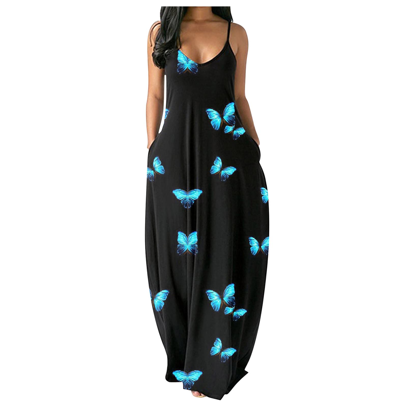 Stylish Summer Maxi Dresses for Women - Loose Casual & Sexy Flowy Dress - Perfect for Beach, Vacation & Outdoor Parties