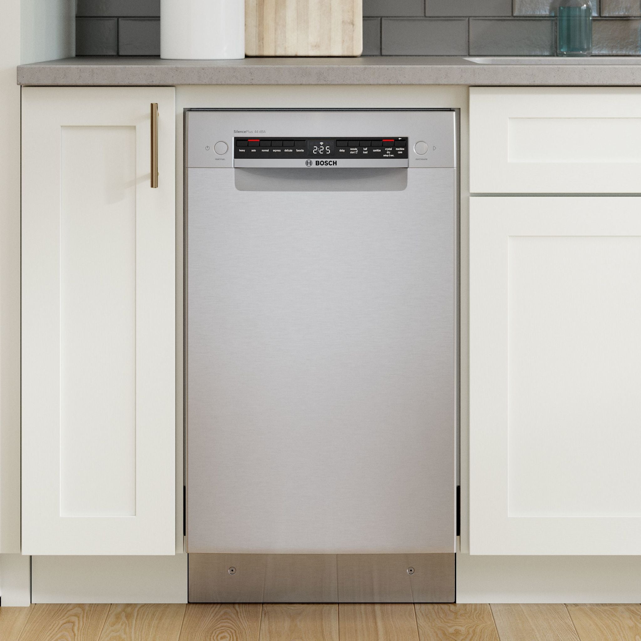 Bosch SPE68C75UC Stainless Steel Dishwasher with Anti-Fingerprint Finish - Perfect for Modern Kitchens & Busy Households