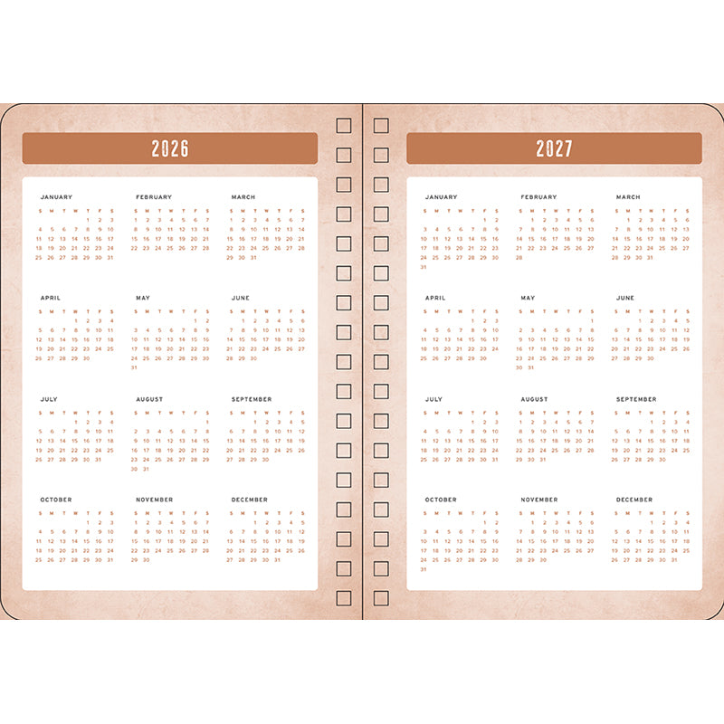 2026 Yellowstone: The Dutton Ranch 13-Month Weekly Planner | Western Theme Calendar Organizer | Perfect for Fans, Cowboy Lovers & Office Use