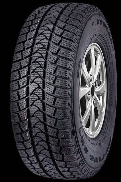Tracmax Ice Plus SR1 155R13C 90Q Winter Snow Tire - Premium Traction for Ice & Snow | Ideal for SUVs, Trucks & Winter Driving Conditions