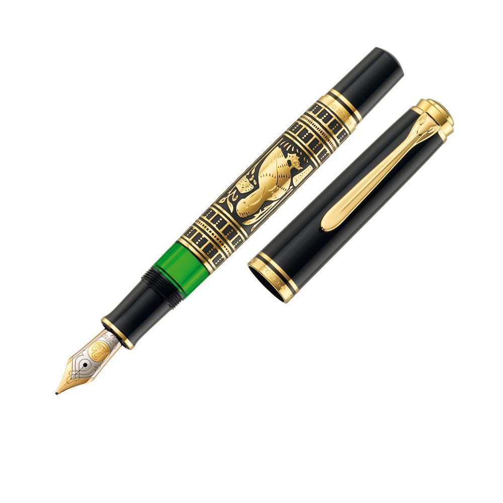 Pelikan M900 Toledo Fountain Pen - Premium Luxury Writing Instrument for Professionals & Collectors - Perfect for Signatures, Calligraphy & Gifts