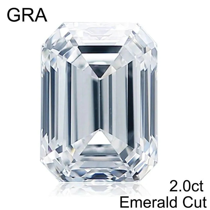 100% Real Loose Moissanite Gemstones for Jewelry Making - VVS1 D Color Lab-Created Diamonds (Round/Pear/Emerald/Oval Cut) - Perfect for Engagement Rings, Wedding Bands & Custom Jewelry Designs