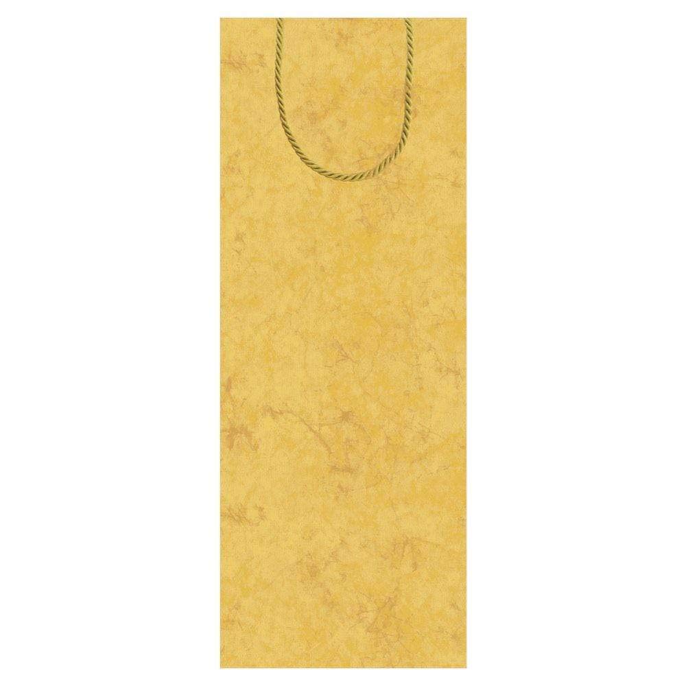 Antique Gold Wine & Bottle Gift Bags - Set of 2 | Elegant Wine Bottle Gift Packaging for Weddings, Parties & Hostess Gifts