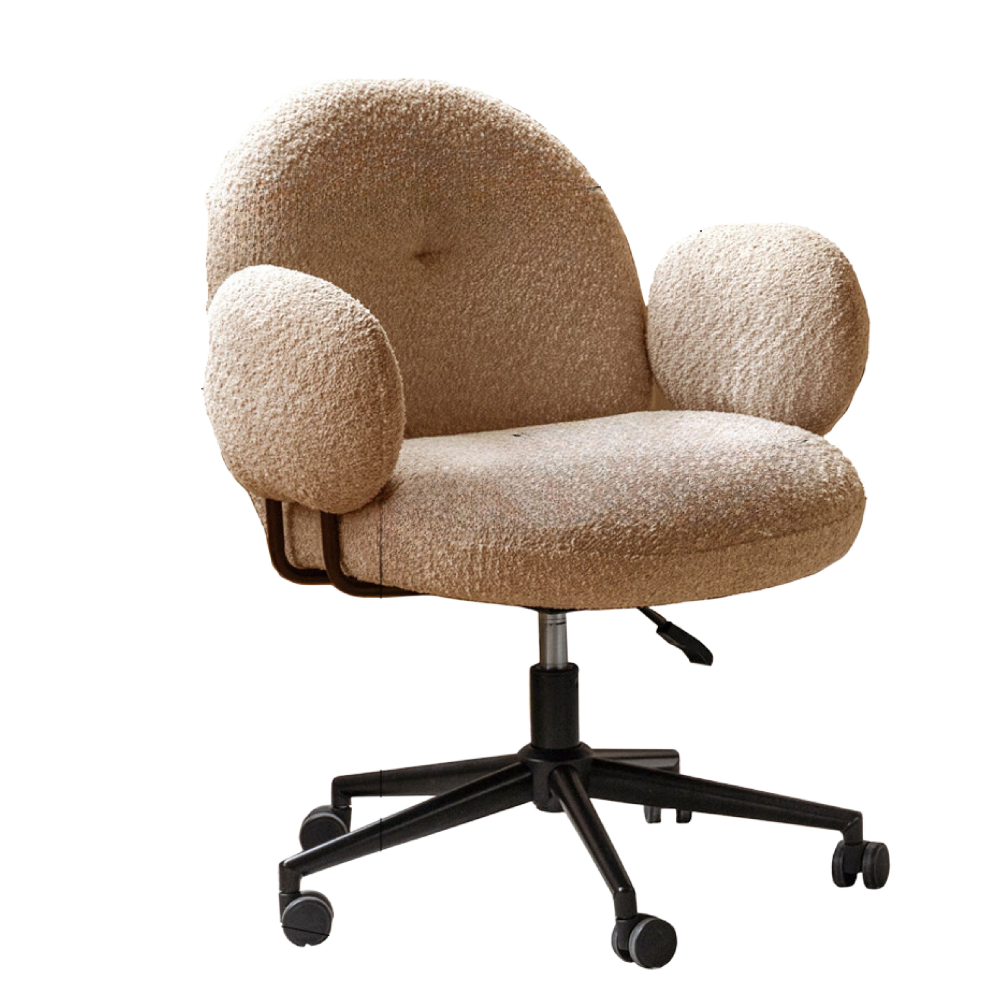 27.6x26.4x31.1-34.3 inch / 70x67x79-87сm / Oatmeal Color / Computer chair