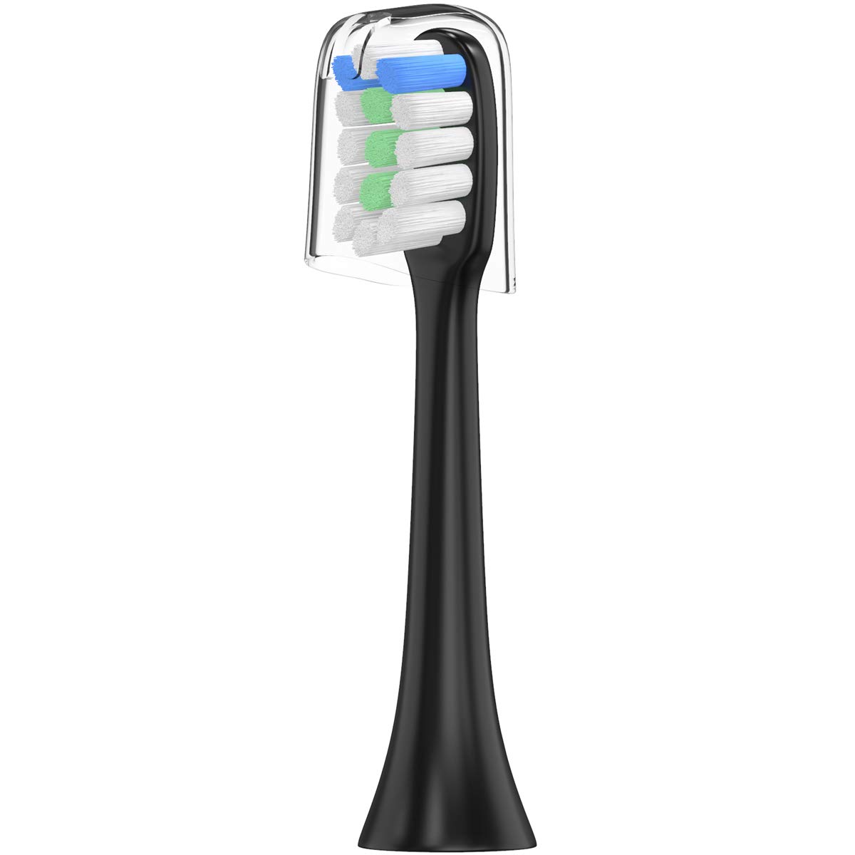4 Pack Replacement Toothbrush Heads for Xiaomi/Soocare X3 Electric Toothbrush - Deep Cleaning Sonic Brush Heads with Travel Caps - Compatible with Automatic Electric Toothbrushes for Home & Travel Use