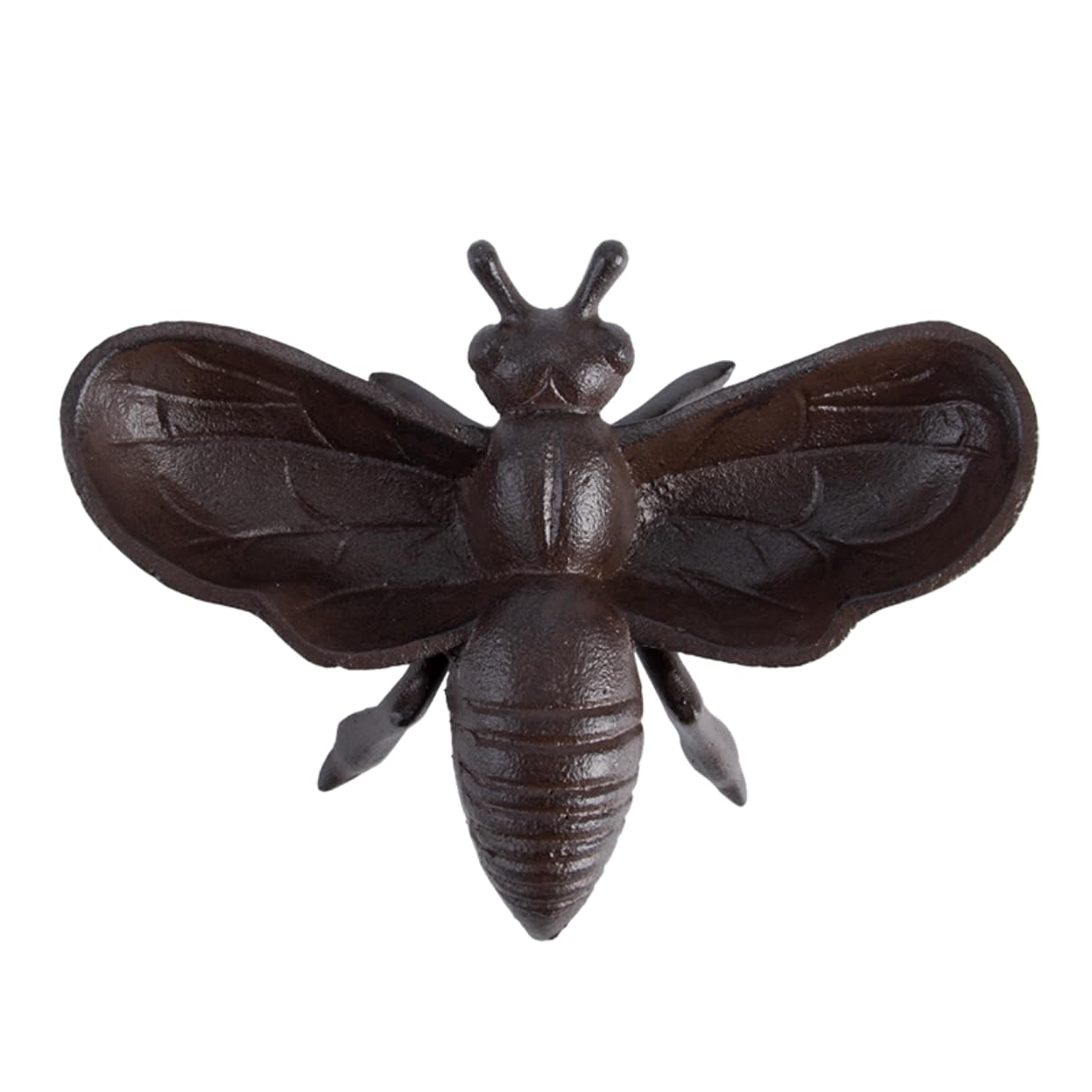 Esschert Design BEE014 Cast Iron Bee Feeder Bowl - Durable Outdoor Garden Beekeeping Supplies for Honey Bees & Pollinators