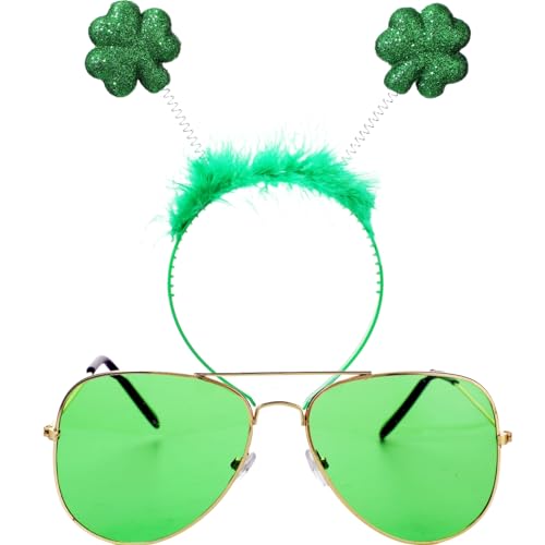 Feathered Shamrock Headbands 4