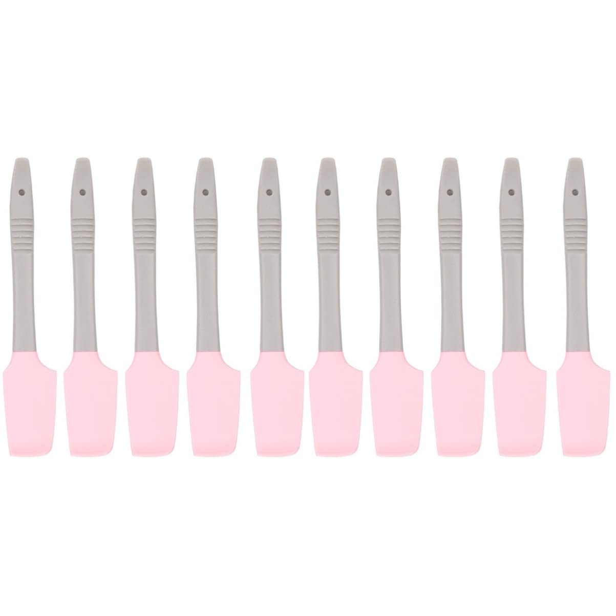 **Mipcase 10-Pack Pink Cosmetic Spatulas - Facial Cream Applicator, Wax Spatula, Makeup Mixing Tool for Lip Gloss, Creams & Waxing | Perfect for DIY Beauty, Salon & Travel Kit**