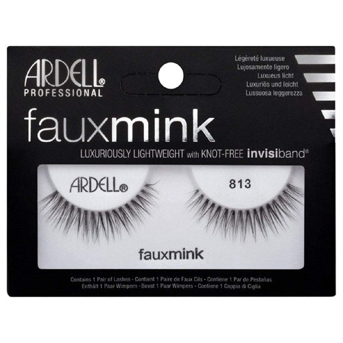 Ardell Faux Mink Lashes - Natural Looking False Eyelashes for Dramatic Volume & Length | Perfect for Parties, Weddings & Everyday Glam