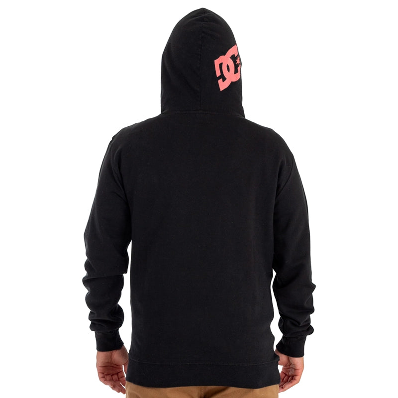 DC Minimal Black Hoodie - Stylish & Comfortable Pullover for Men & Women | Perfect for Casual Wear, Street Fashion & Everyday Outfits