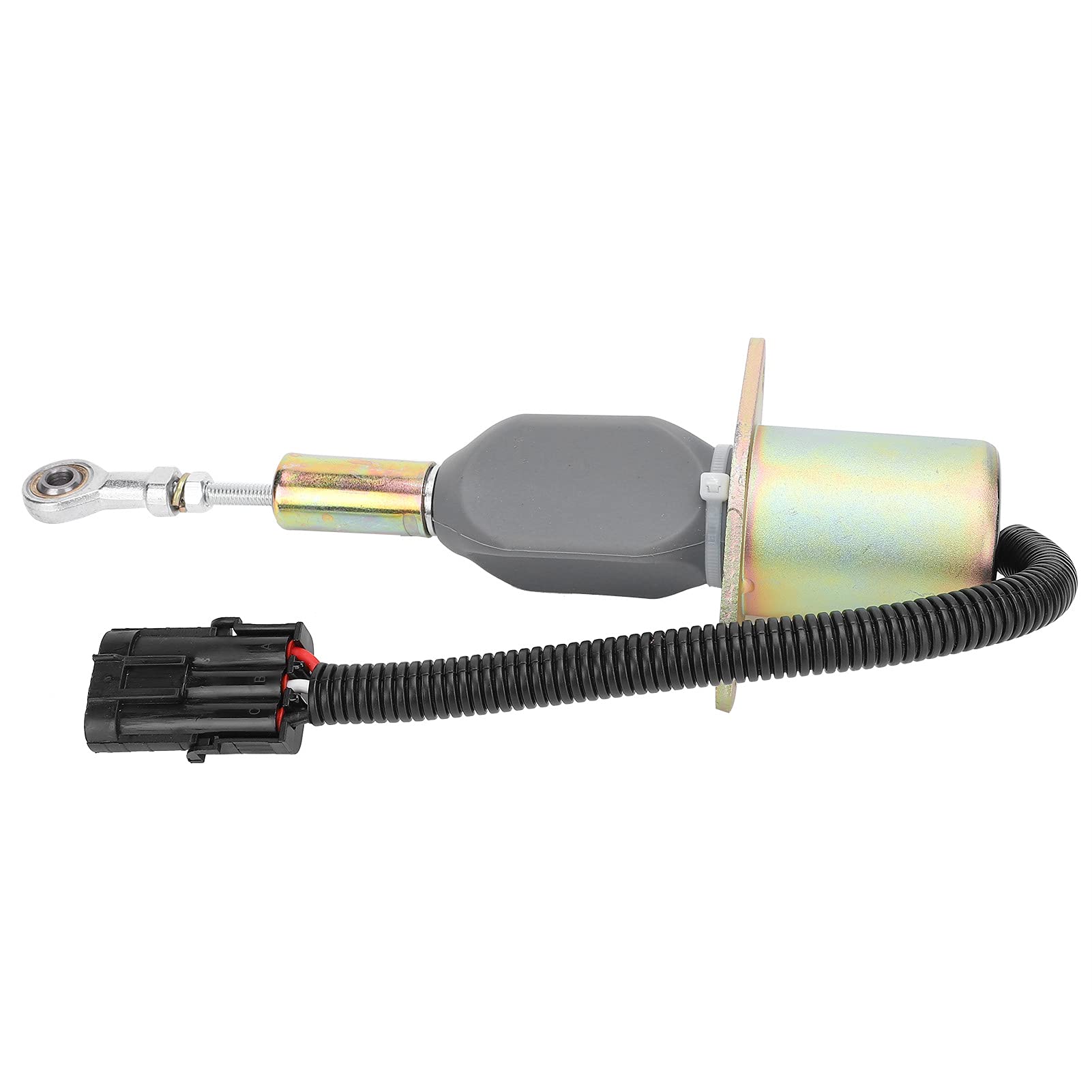 Durable 100% Brand New Stable Sturdy Fuel Shut Off Solenoid Valve Stop Solenoid Valve for Various Models - Perfect for Engine Repair, Marine Applications & Agricultural Equipment