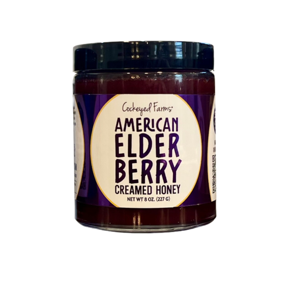 Cockeyed Farms Pure Creamed Honey - Raw, Natural & Spreadable - Perfect for Toast, Tea & Baking