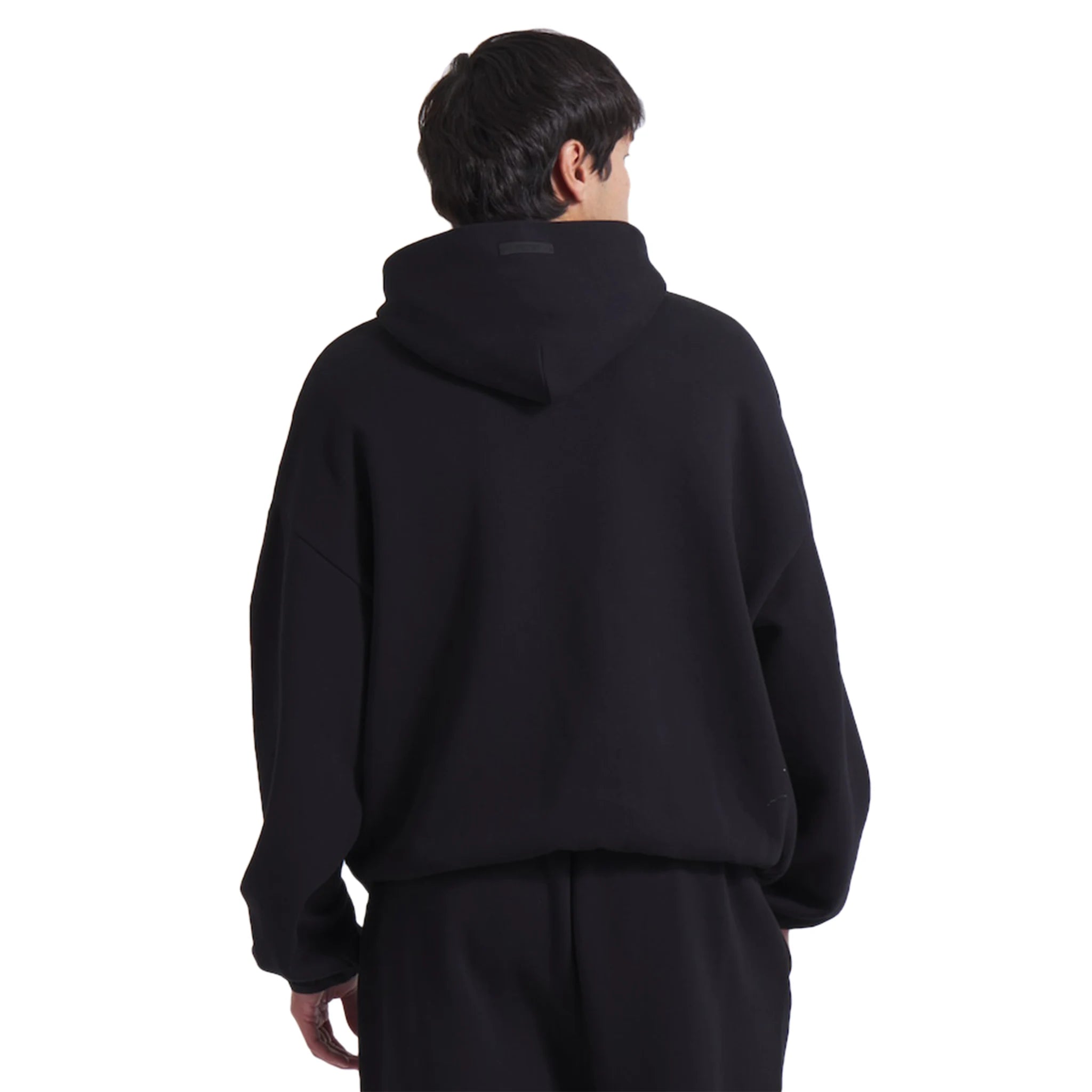 Fear of God Essentials x NBA Black Hoodie - Men's Streetwear Pullover for Basketball Fans | Perfect for Casual Wear, Gym & Outdoor Activities