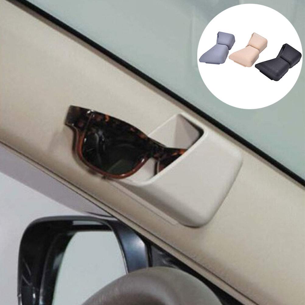MACHSWON 2-Pack Universal Car Storage Organizer - Adhesive Phone Holder & Glasses Case for Auto Accessories | Perfect for Road Trips, Commuting & Keeping Your Vehicle Neat