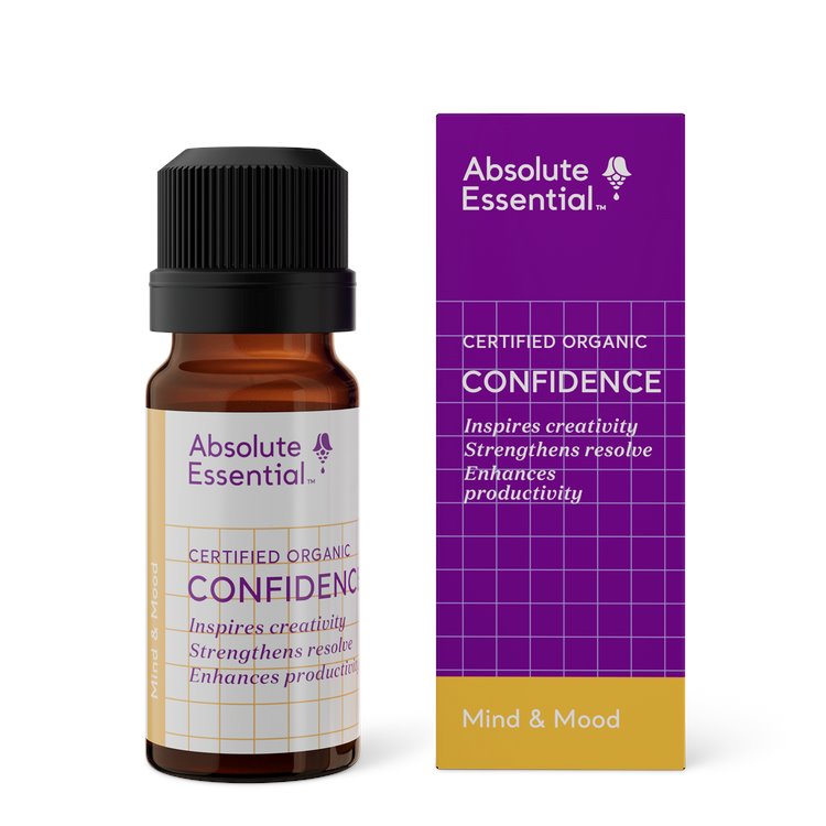 Absolute Essential Confidence Oil 10ml - 100% Pure Aromatherapy Essential Oil for Stress Relief & Mood Boost - Perfect for Diffusers, Massage & Self-Care Rituals