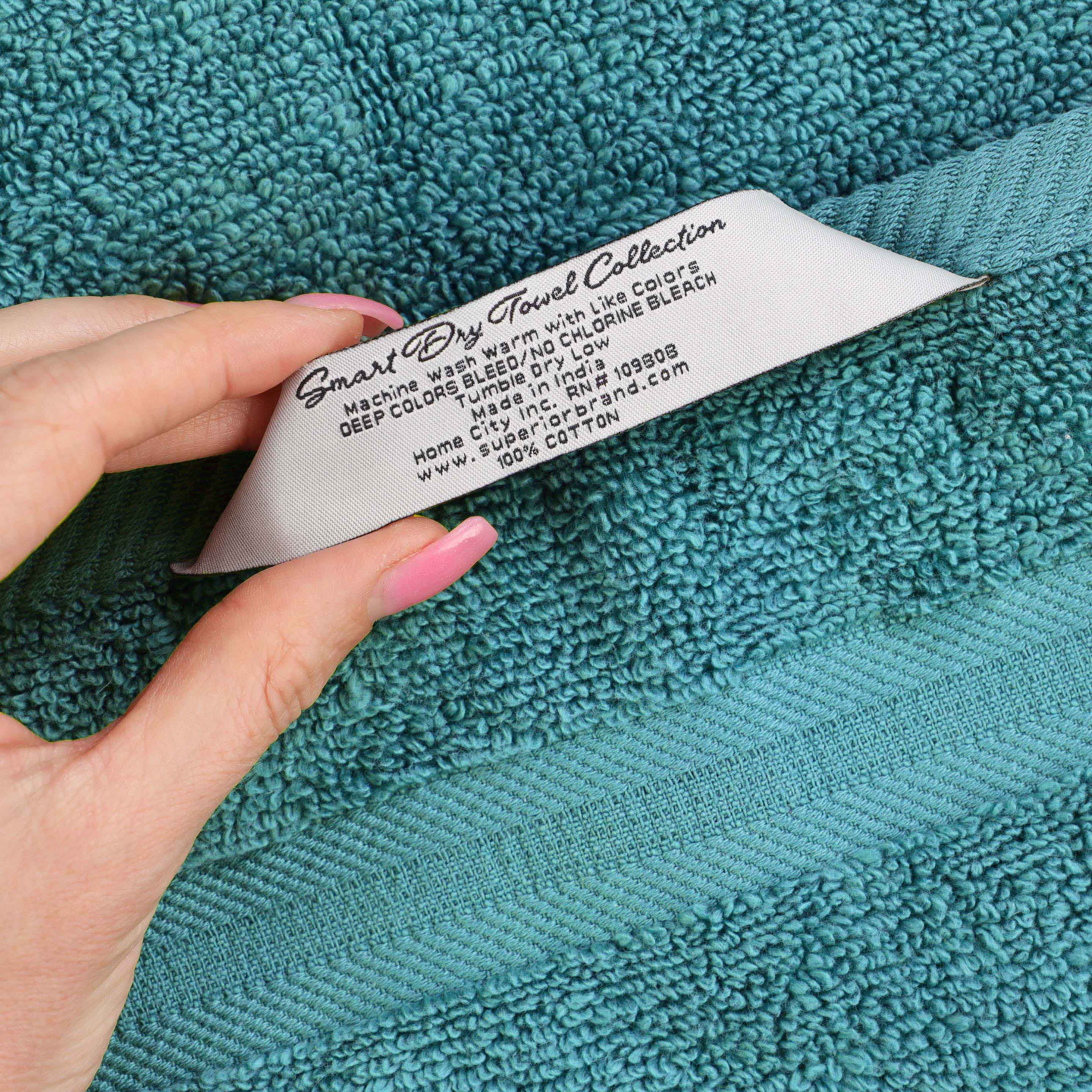 Premium Smart Dry Zero Twist Cotton Bath Towels Set of 2 - Ultra Soft, Absorbent Medium Weight Bath Sheets for Spa, Gym & Luxury Home Use