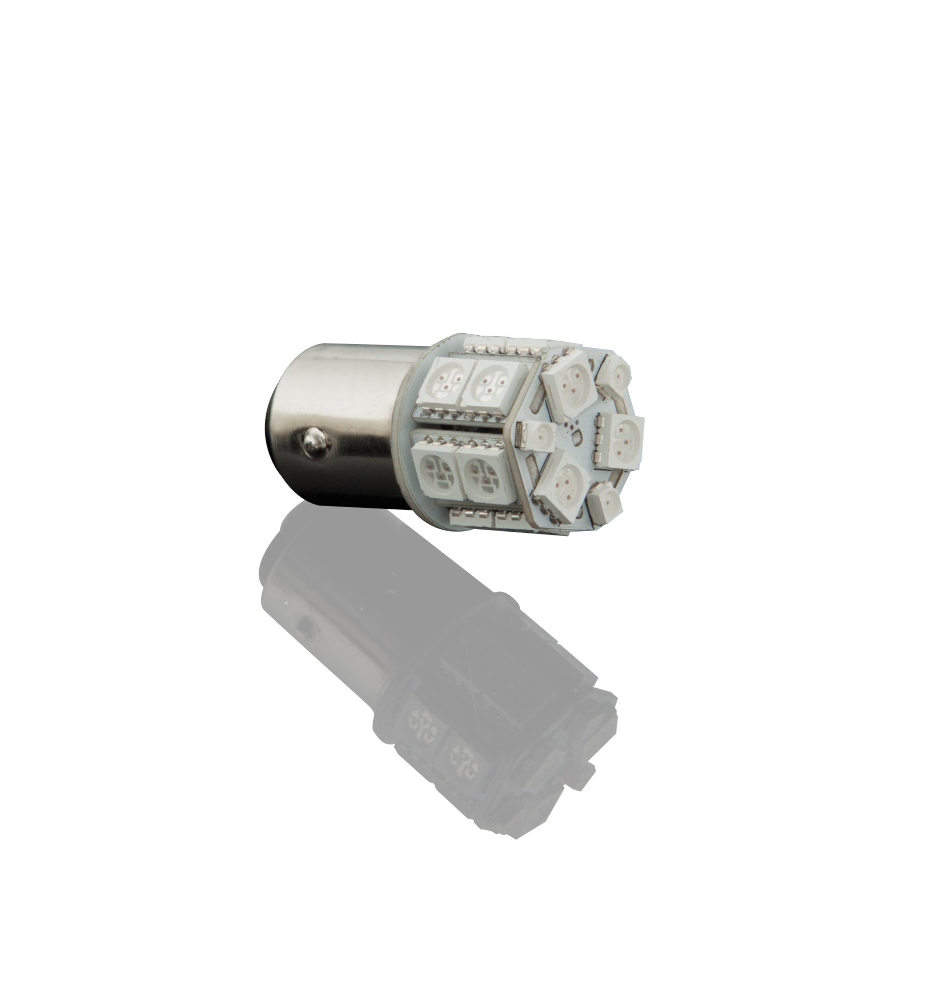 Chrome Amber LED 1157 Bulb - Motorcycle & Auto Lighting Upgrade