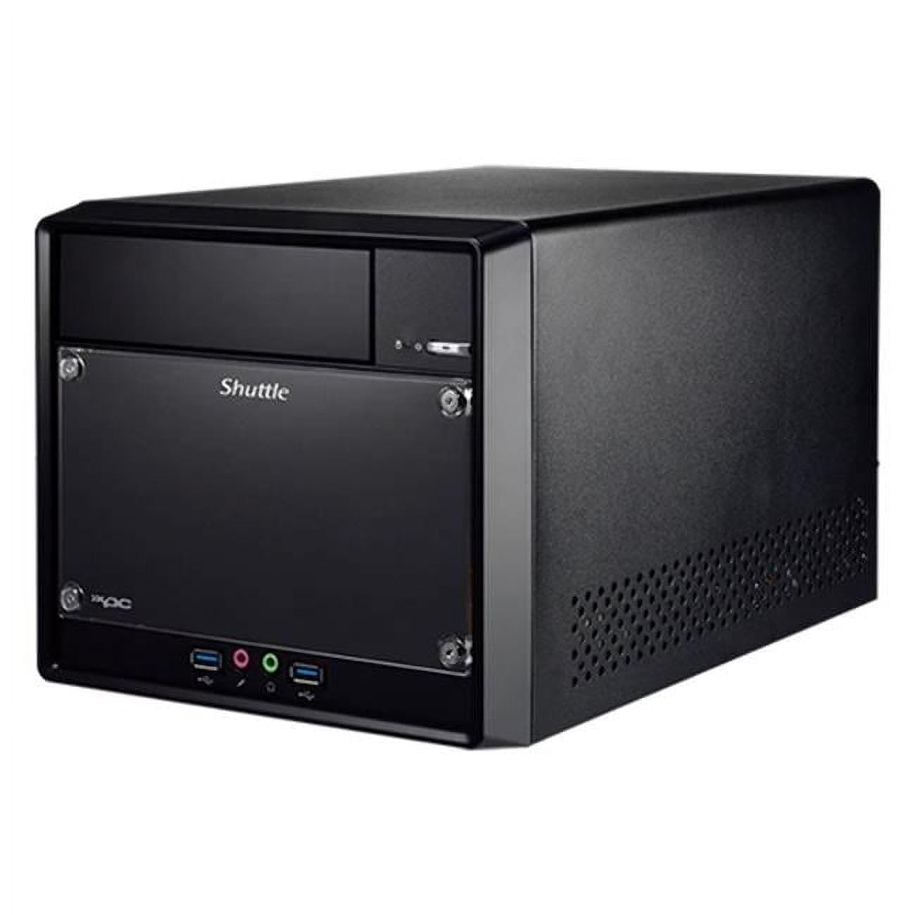 Shuttle XPC Cube SH510R4 Mini Barebone PC - Intel H510 Chipset, Supports 125W 11th/10th Gen Intel Rocket Lake/Comet Lake CPUs (No RAM/HDD/SSD/CPU/OS Included) - 300W 80 Plus Bronze Flex PSU, Compact Black Design - Perfect for Home Office, Gaming, and DIY PC Builders