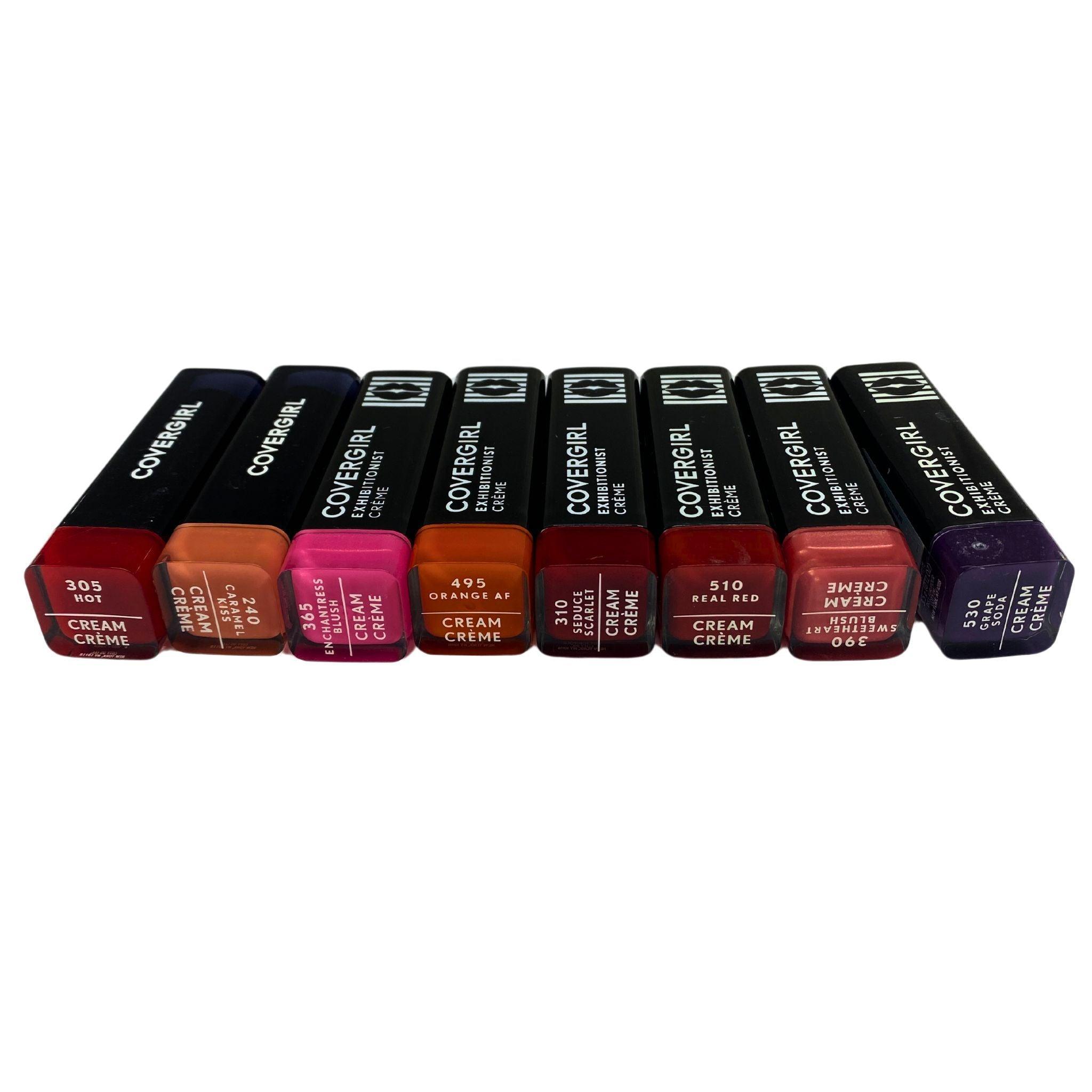 Covergirl Lipstick Assorted Shades (100 Pcs Lot) - Perfect for Makeup Artists, Salons, and Beauty Enthusiasts