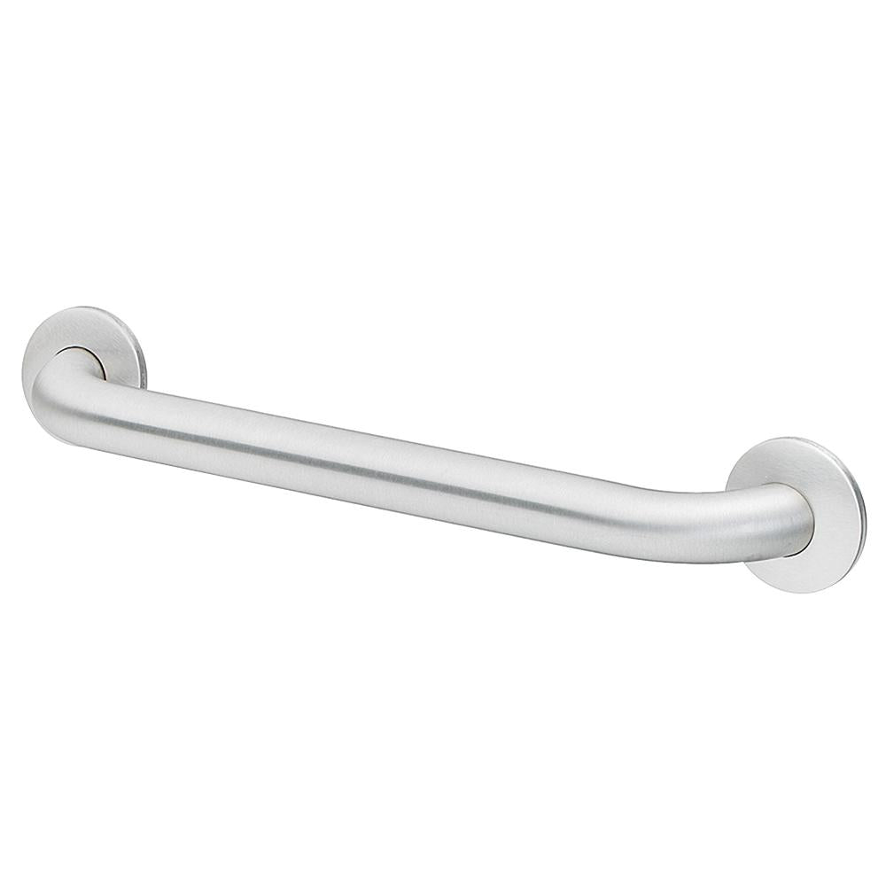 Bradley 8120 42-Inch Grab Bar with Concealed Mount in Satin Finish - ADA Compliant Bathroom Safety Bar for Showers & Bathtubs