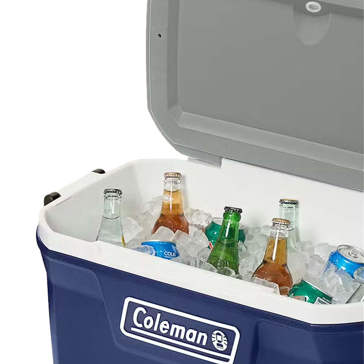 316 Stainless Steel 52 Quart Heavy Duty Hard Cooler - Perfect for Camping, Picnics, Beach Trips & Outdoor Adventures