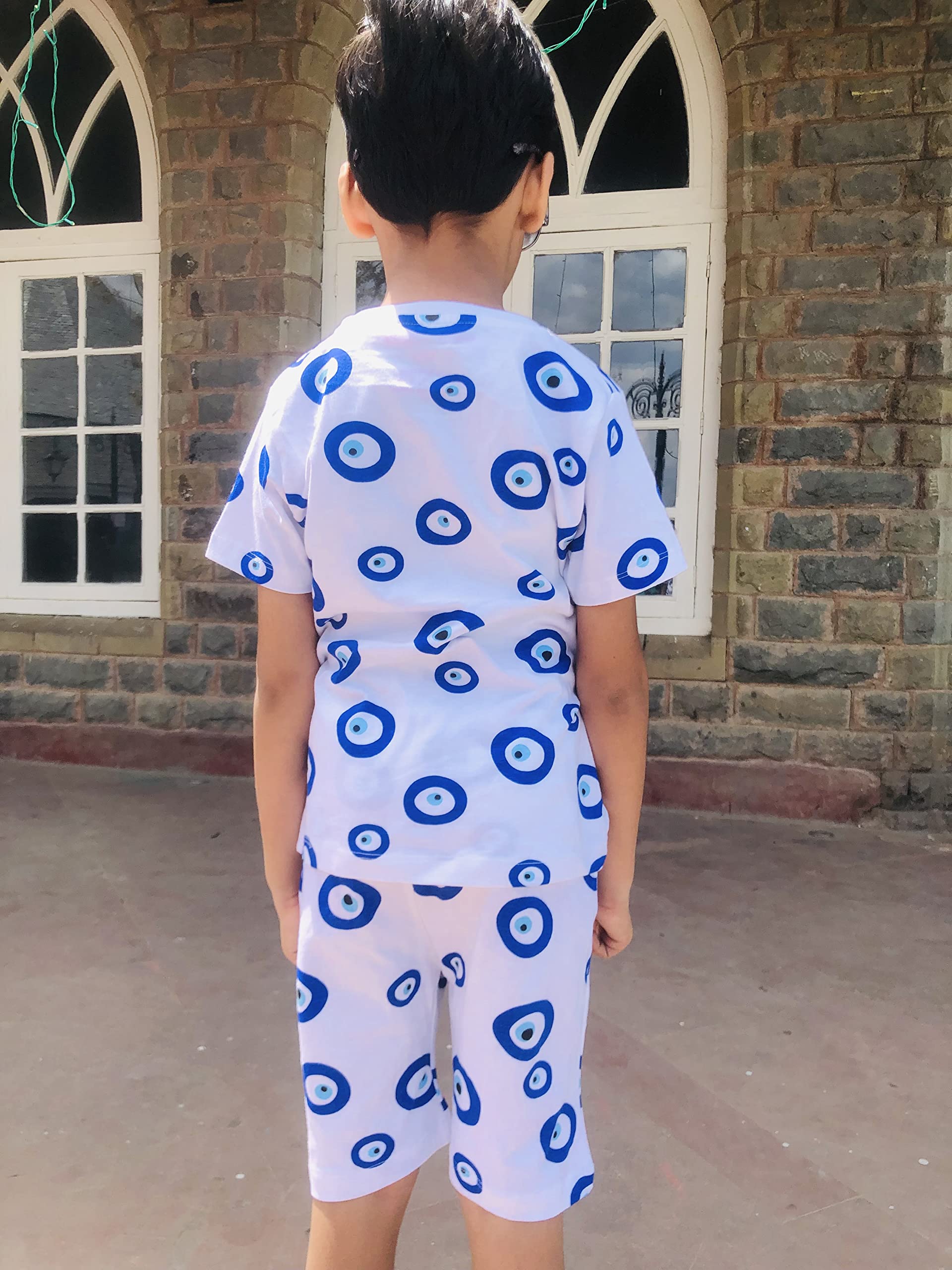 Googogaaga Boys Cotton Printed T-Shirt and Shorts Set - Soft Baby Clothes for Toddlers | Playtime, Outings & Casual Wear