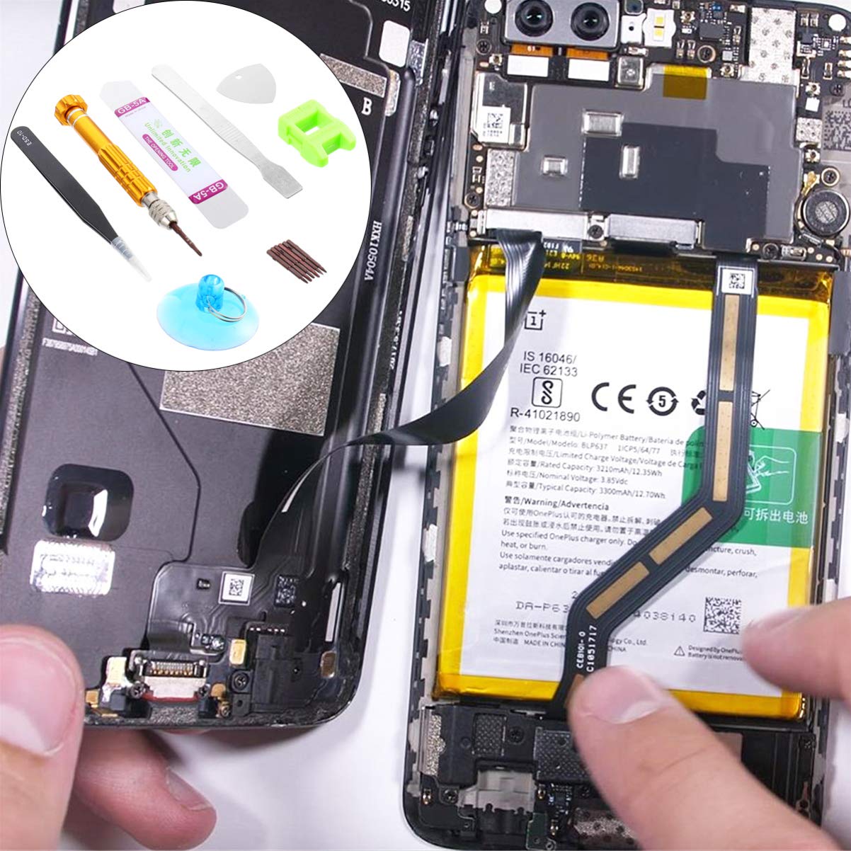 13-Piece Professional Phone Repair Kit with Screwdrivers - Essential Tools for iPhone, Samsung & Smartphone Repairs - Perfect for DIY Fixes & Screen Replacements