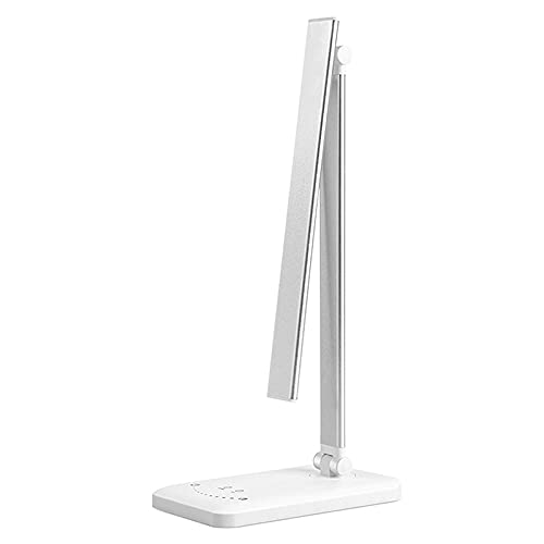 52 LED Desk Lamp with Touch Control - USB Rechargeable, Dimmable, Foldable Reading Light with Timer for Office, Study, Bedroom Night Light