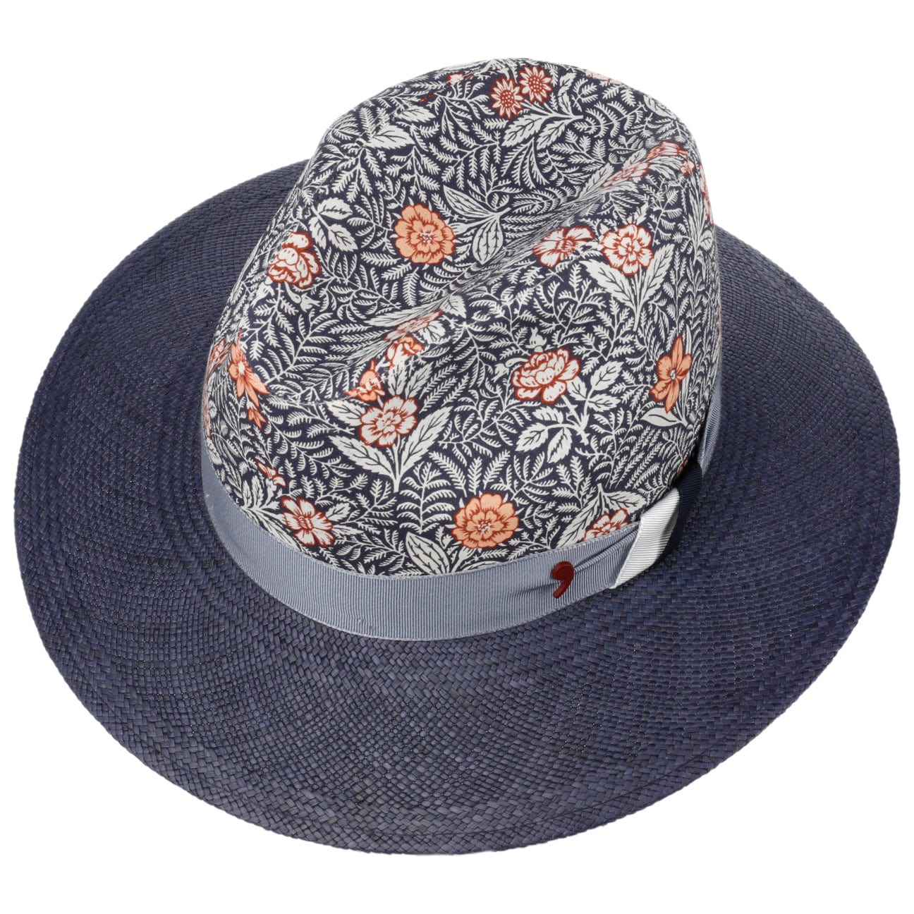 Alfonso D'Este Panama Brim Cloth Hat - Classic Summer Sun Hat for Men & Women | Beach, Outdoor, Travel Accessory