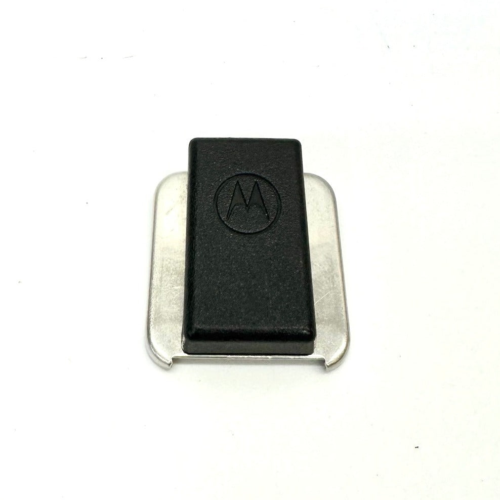 Motorola 4205823V01 Remote Speaker Microphone Clip - Belt Clip or Lapel Clip for Two-Way Radios, Perfect for Security, Construction & Outdoor Communication