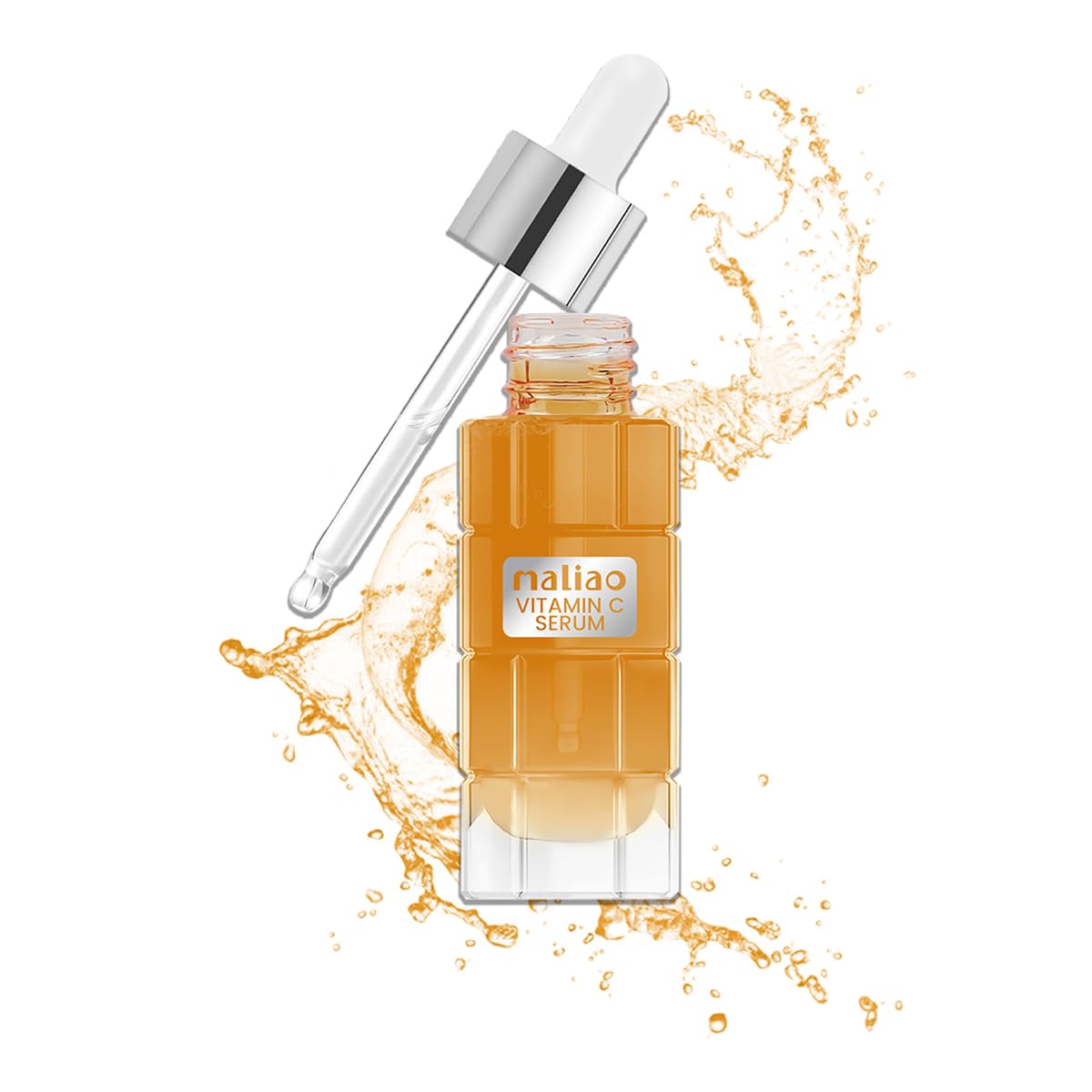 Maliao Vitamin C Serum for Face - Brighten Skin, Reduce Wrinkles & Dark Spots | Anti-Aging Facial Treatment for Glowing Complexion | Day & Night Use for All Skin Types