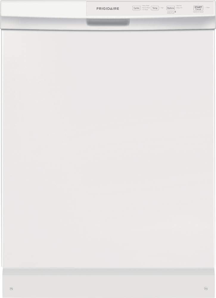 Frigidaire FFCD2413UW 24 Inch Built-In Dishwasher in White - Perfect for Modern Kitchens and Small Spaces