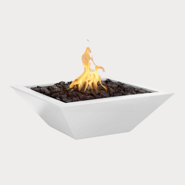 Premium Maya Powder Coated Fire Bowl - Durable Outdoor Fire Pit for Patio, Garden & Backyard - Perfect for Camping, BBQ Parties & Cozy Evenings